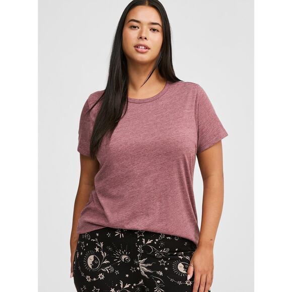 Torrid Sassafras Everyday Crew Signature Jersey Classic Fit Tee Womens Size 2/2X - Picture 1 of 8